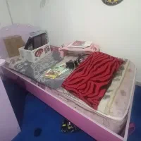 تخت و کمد جا کتابی جا لباسی میز تحریر|تخت و سرویس خواب|اراک, |دیوار