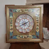 ساعت دیواری خاتم کاری