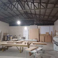 فروش کارگاه ام دی اف با تجهیزات کامل و اتاق رنگ|ماشین‌آلات صنعتی|شیراز, شهرک گلها|دیوار