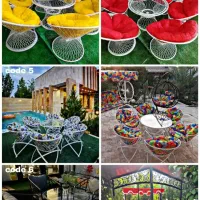 مبلمان باغی و ویلایی فلزی|مبلمان خانگی و میز عسلی|اردبیل, |دیوار