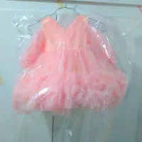 لباس عروس کاپشن سرهمی بچگانه دخترانه مجلسی لباس|کفش و لباس بچه|مشهد, خواجه ربیع|دیوار