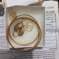 طلا،،سالم همراه با فاکتور،بدون اجرت ومالیات