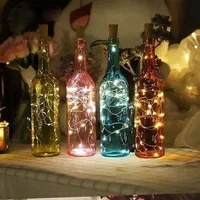 ریسه مفتولی باتری خور 2 متری درب بطری