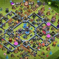 اکانت کلش تاون هال ۱۸ به همراه اکانت رویال لول ۳۸