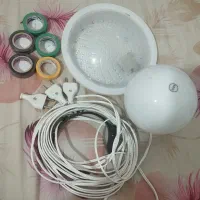 لامپ حبابی  چسب برق