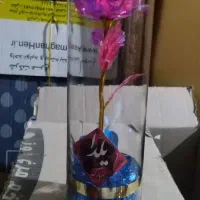 گل رز هولوگرامی 7رنگ هدیه شب یلدا و روز پدر
