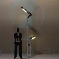 پایه چراغ مدرن ویلایی