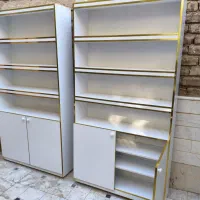 قفسه ، ویترین ، دکور ، کتابخانه|کتابخانه، شلف، قفسههای دیواری|قم, باجک سه|دیوار