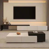 میز تی وی دیواری و پازلی