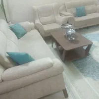 مبل راحتی ۷نفره|مبلمان خانگی و میز عسلی|قم, شهرک سازمان آب|دیوار