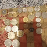 چندین سکه جمهوری وشاهی وخارجی همگی به فروش میرسد|کلکسیون سکه، تمبر، اسکناس|پردیس, فاز ۴|دیوار