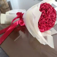 گل رز ربانی|گل مصنوعی|نجفآباد, کهریزسنگ|دیوار