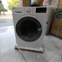 حراج اقساط لباسشویی الجی شرائطی سفید و سیلور