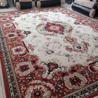 فرش ۱۲متری قدیمی طرح دستبافت