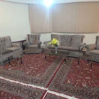 مبلمان هفت نفره و تخت دو نفره|مبلمان خانگی و میز عسلی|سبزوار, کوی بهار|دیوار