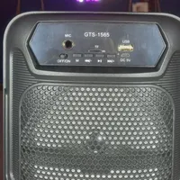 اسپیکر بلوتوثی 13 اینچ دو باند مدل Gts-1565|پخش‌کننده همراه|شیراز, تحویلی|دیوار