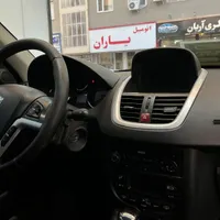 207 سفید بی رنگ اتومات|خودرو سواری و وانت|زنجان, |دیوار