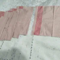 حوله دست و صورت مسافرتی دست بافت نخ ابریشم