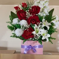 دوتا باکس گل تزئینی مصنوعی