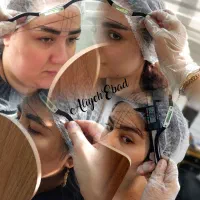 آرایش دائم ابرو رژ بن مژه|خدمات آرایشگری و زیبایی|مشهد, جانباز|دیوار