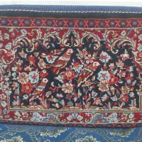 ۶ عدد پشتی دستباف کرمانی گل کبکی