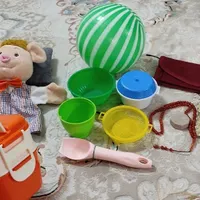 ظرف غذا سه طبقه توپ عروسک جامدادی|اسباب و اثاث بچه|مشهد, وحید|دیوار