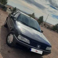 پژو 405 GLX مشکی|خودرو سواری و وانت|فولادشهر, B6|دیوار
