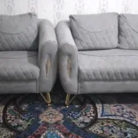 مبلمان هفت نفره کمتر یک سال استفاده شده