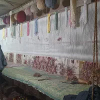 دار قالی، دستگاه قالی|ابزارآلات|بناب, |دیوار