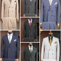 کت و شلوار پارچه بزیاق ترک / دبل برست / ۶ دکمه|لباس|تهران, عبدل‌آباد|دیوار