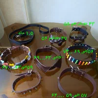 قلاده سگ (چرم اصل ، چرم طبیعی، طرح فانتزی)|لوازم جانبی حیوانات|تهران, حکیمیه|دیوار