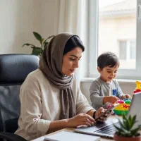 جذب همکار خانم جهت تیم فروش و مدیریت