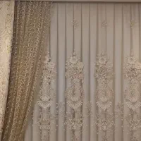 پرده پذیرایی بسیار شکیل و زیبا نونو|پرده، رانر، رومیزی|تهران, جمال‌زاده|دیوار