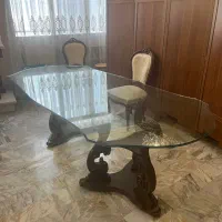 میز ناهارخوری استیل 12 نفره بدون صندلی|میز و صندلی غذاخوری|تهران, حکمت|دیوار