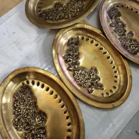 قند پهلو روسی قلم‌زده کمیاب|کلکسیون اشیاء عتیقه|ساری, |دیوار