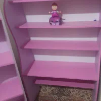 قفسه و میز تحریر کودک|کتابخانه، شلف، قفسه‌های دیواری|چناران, |دیوار