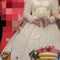 لباس عروس پوشیده عربی سایز ۳۸-۴۰|لباس|تهران, شهرک رضویه|دیوار