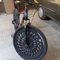 دوچرخه ۲۶ تنه بلند در حد نو با رینگ اسپرت|دوچرخه، اسکیت، اسکوتر|فارسان, |دیوار