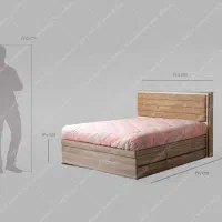 سرویس خواب دو نفره بسیار شیک منچستر|تخت و سرویس خواب|تهران, سهروردی|دیوار