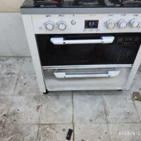 اجاق گاز طرح فر کاملا سالم