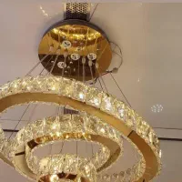 لوستر 20 کریستالی مدرن 20|لوستر و چراغ آویز|رشت, معلم|دیوار