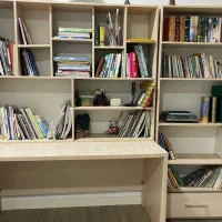 میز مطالعه / کتابخانه MDF