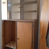 کمد لباس و با کتابخانه وبوفه دوتیکه ومیز گرد