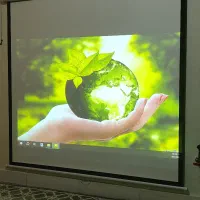 ویدیوپروژکتور همراه با پرده|تلویزیون و پروژکتور|تهران, دروازه شمیران|دیوار