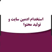 نیازمند ادمین یا طراح سایت (آمادس) حضوری(و  بلاگر)