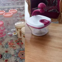سبد سبزی آبکش و لگن برنج شو گل اویز خردکن کن