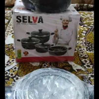 یک سری قابلمه|ظروف پخت‌وپز|کرمانشاه, |دیوار