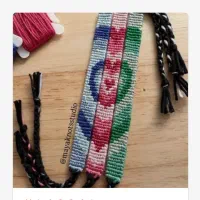 بافت انواع دستبند و بوک‌مارک و سرکلیدی بافت|بدلیجات|اقلید, |دیوار