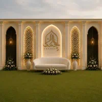 دکور عروسی لوکس (چمک، طراح و مجری دکور خاص مراسم)