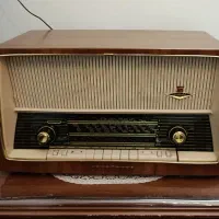 رادیو قدیمی لامپی fm دار برند نوردمند